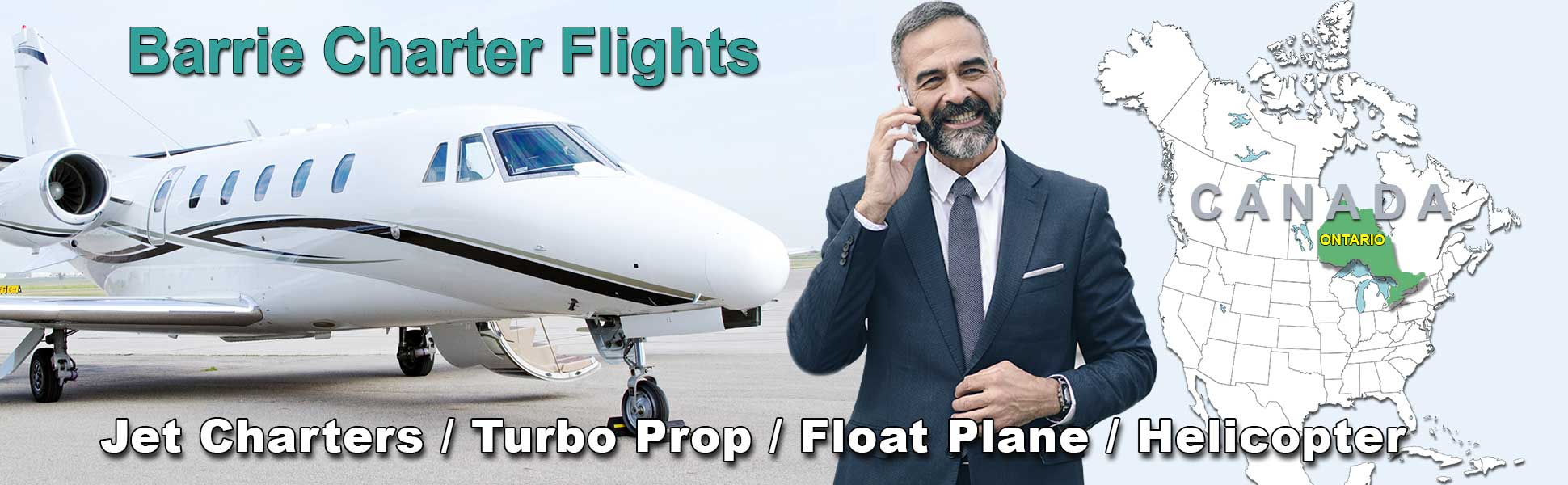 Ontario Air charter Flights